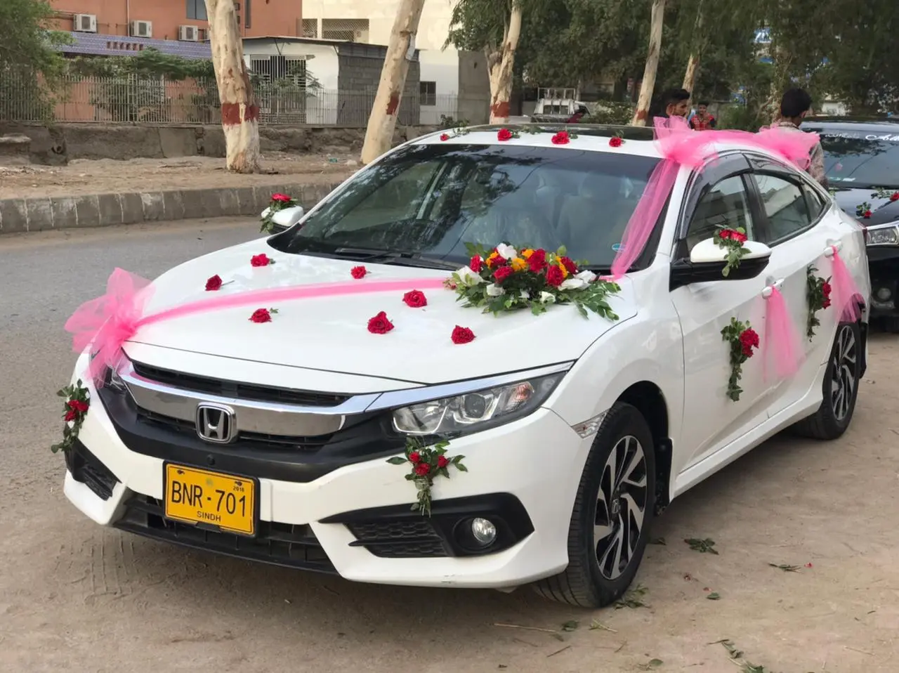 weeding event decorative. rant a car services by pappu prado